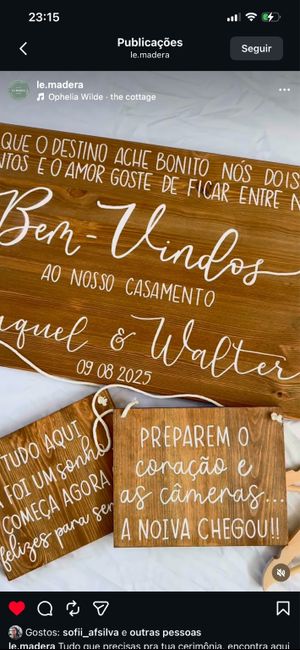 Placas de Madeira - 2