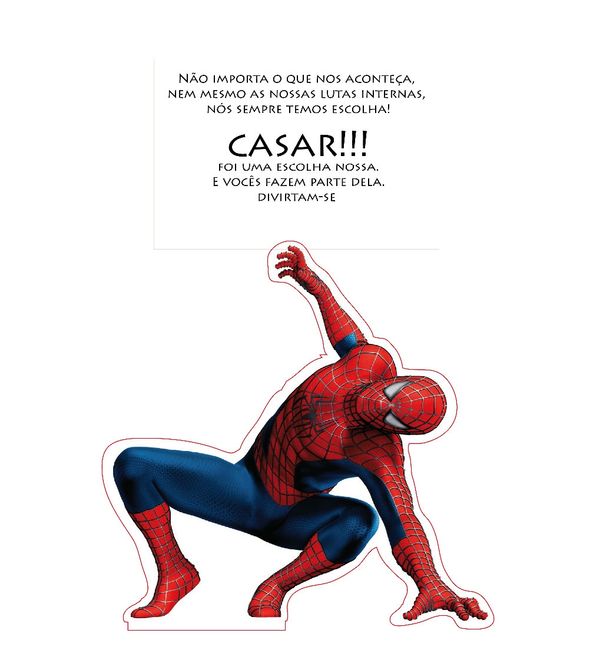 Marcador mesa Spiderman