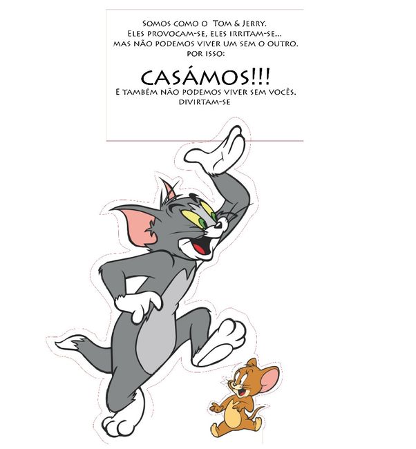 Marcador mesa Tom & Jerry