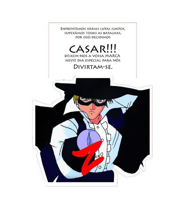 Marcador mesa Zorro