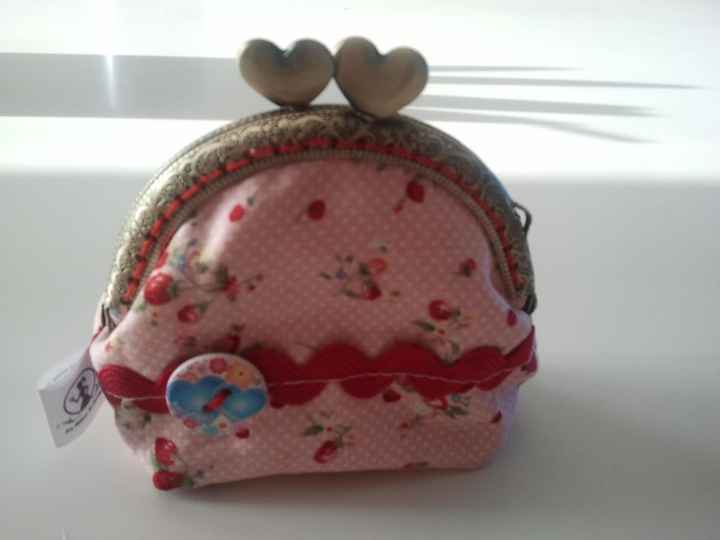 Porta moedas com fecho da avó