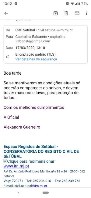 Casamento adiado - 1
