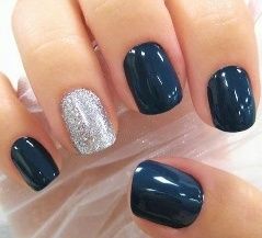 Azul com prata