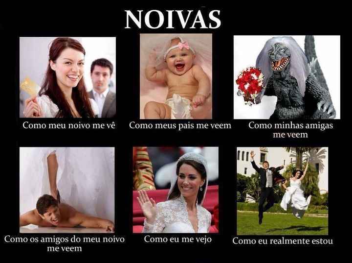 Varias perspectivas de ser noiva  - 1