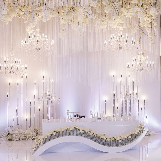 Inspirações de DECORAÇÃO: COPO-D'ÁGUA para o Mês Branco 27