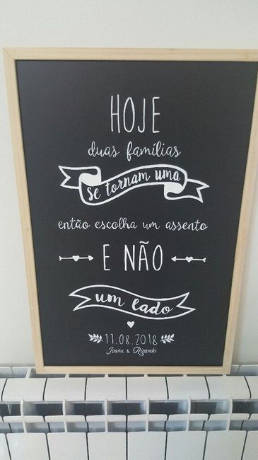 Quadro boas vindas - 2