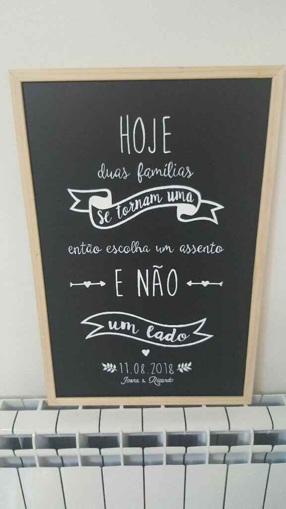 Quadro boas vindas - 1