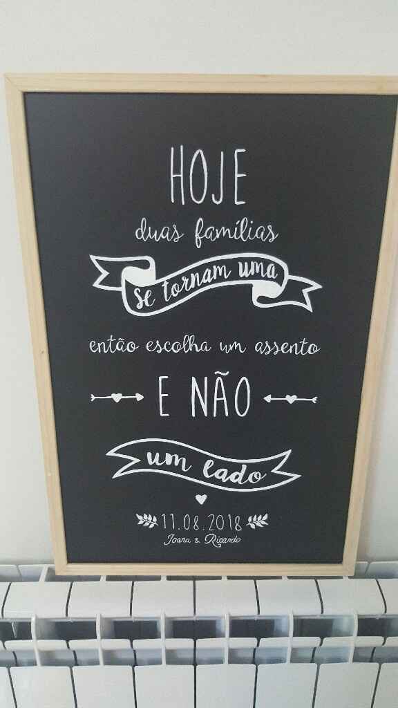 Quadro boas vindas - 2