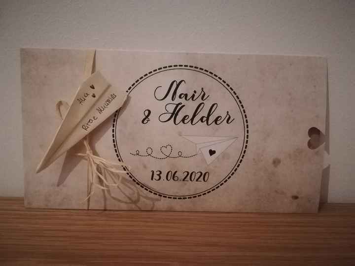 Convites de casamento - 1