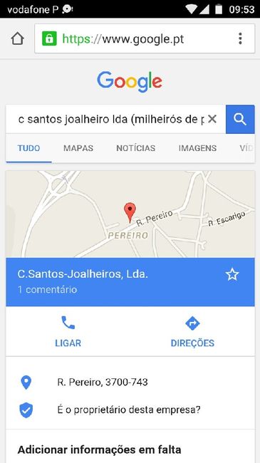 Preços para alianças de 19kl - 1