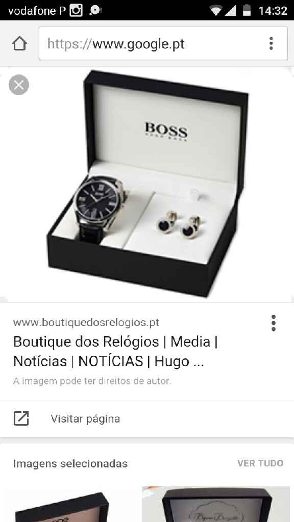 Prenda para o noivo - 1