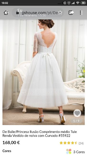 Vestido noiva curto - 3