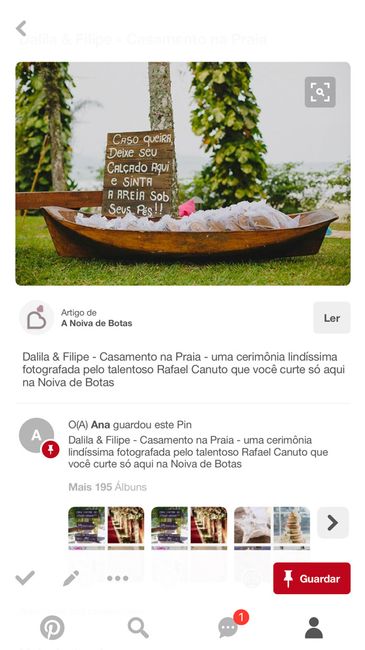 Inspirações casamento na praia - 2