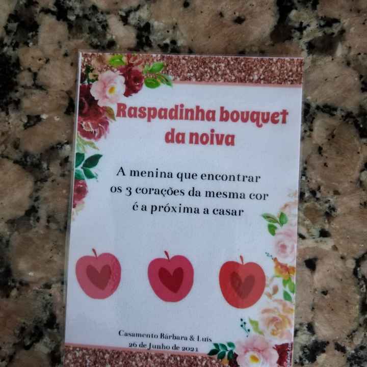 Raspadinha bouquet da noiva - 2