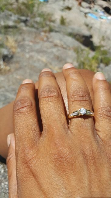 O meu anel de noivado :) - 1
