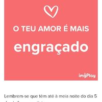 O teu amor é mais.... DESAFIO! - 1