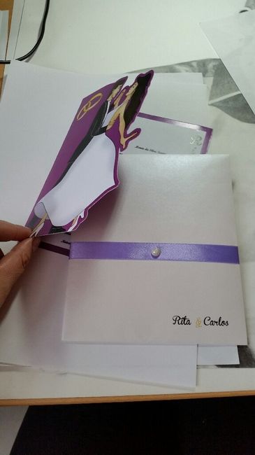 Convites: mãos à obra ou comprados? - 1