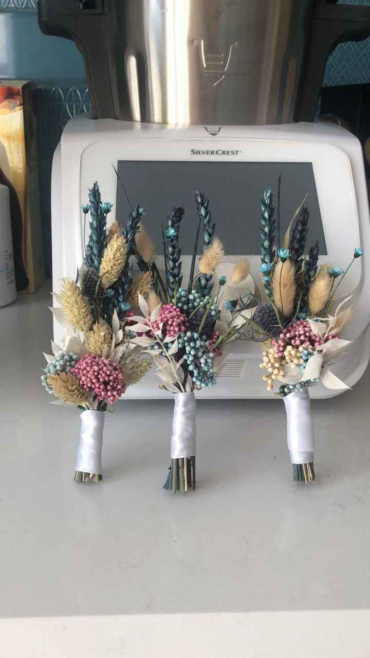 Bouquet de oferenda e lapelas! - 2