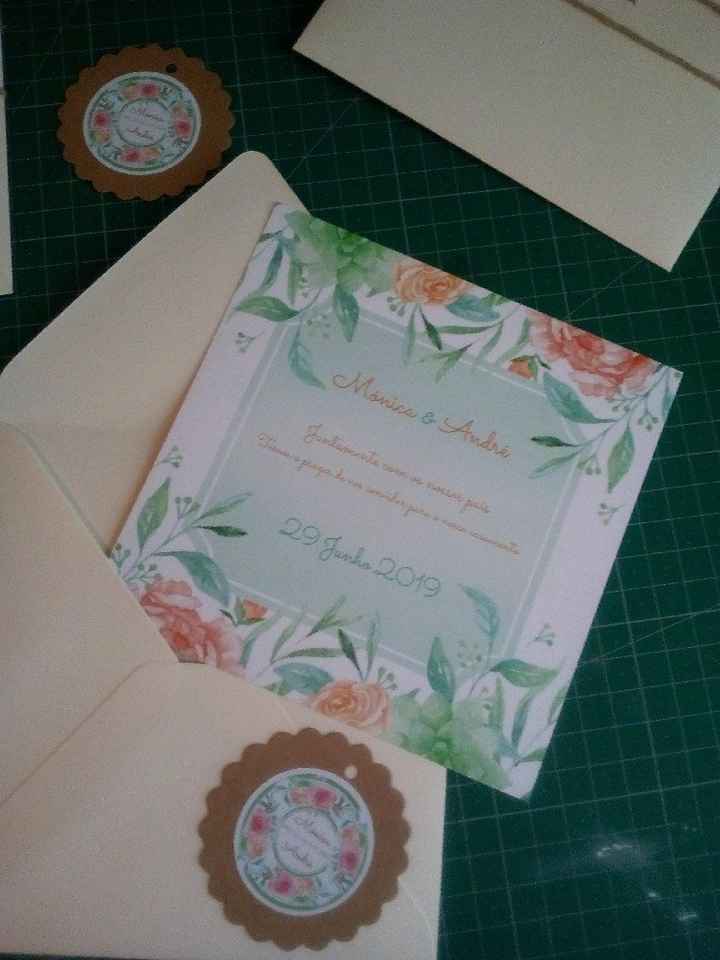 Os nossos convites - 1