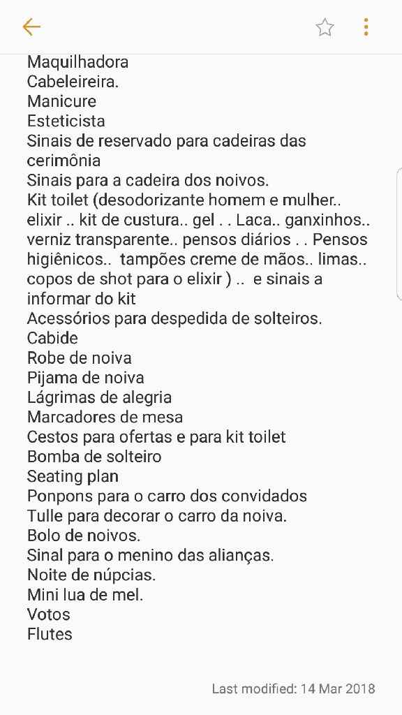 Lista de Fazeres ? - 3