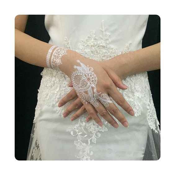 White henna 😍 - 2
