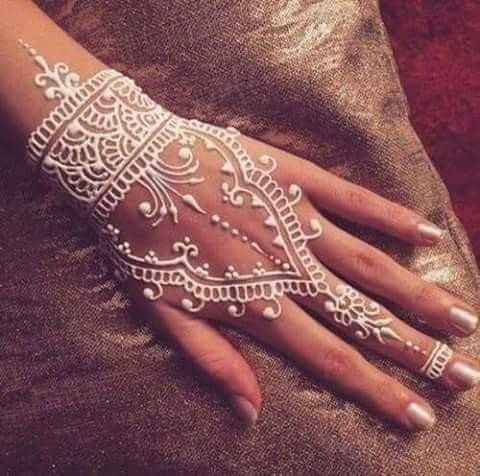 White henna 😍 - 10