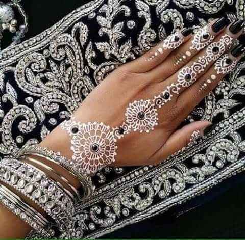 White henna 😍 - 13