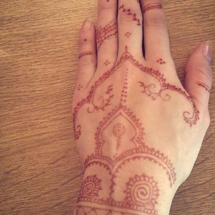 White henna 😍 - 1
