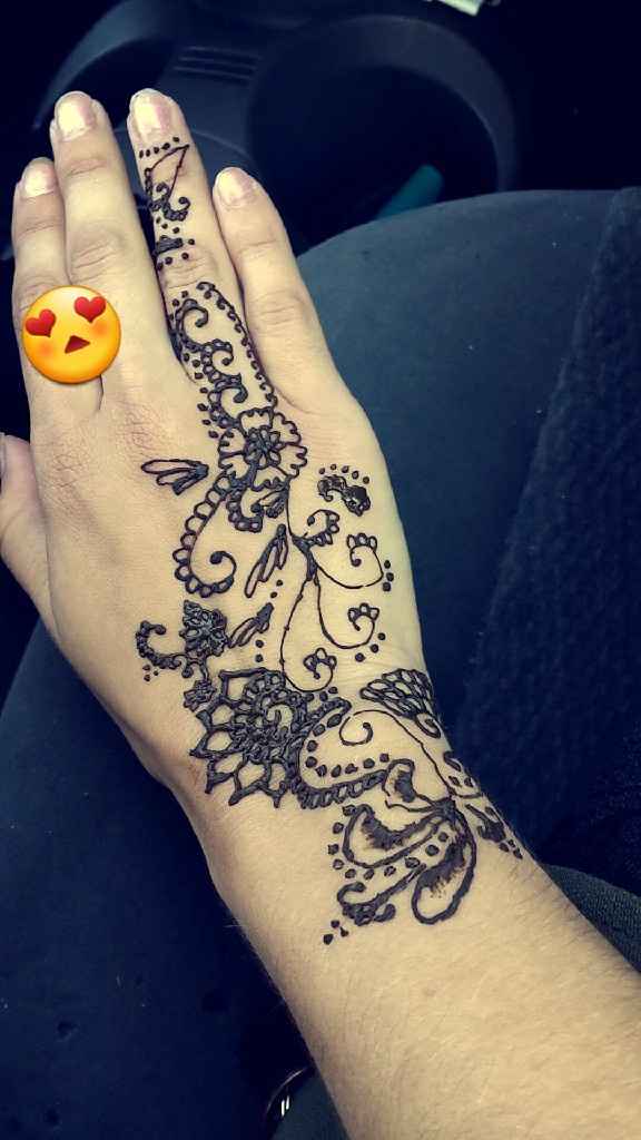 White henna 😍 - 3
