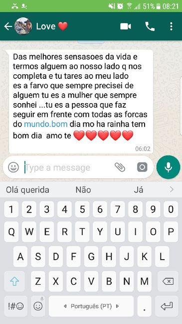 Qual a vossa frase de amor preferida? 2