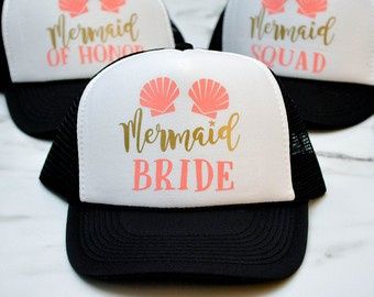 8 Inspiraçoes de chapéus Bride and bride squad ❤ 8