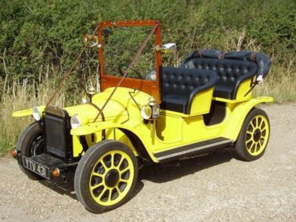 Carros de casamento amarelo 4