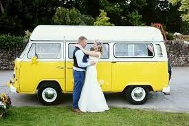 Carros de casamento amarelo 7