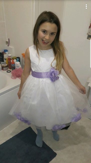 Vestido meninas das Flores. - 1