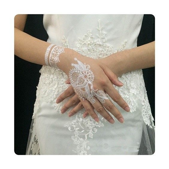White henna 😍 - 2