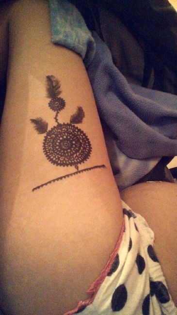White henna 😍 - 5
