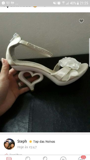CHECKLIST: Os meus sapatos de noiva - 1