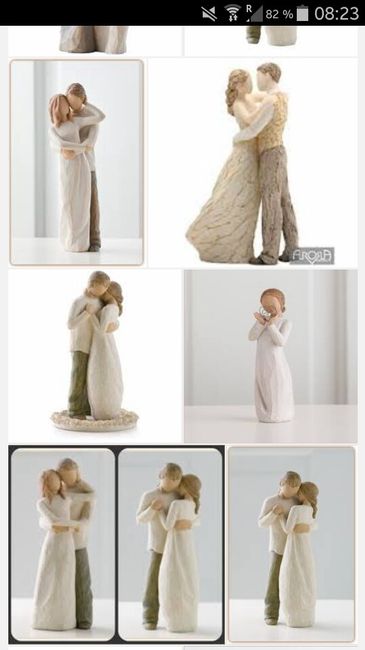 Noivos no topo do bolo - 1