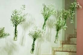 Decoração com garrafas - inspirações - 8