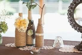 Decoração com garrafas - inspirações - 18