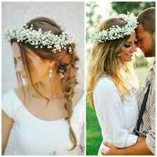 Tiaras de flores - inspirações - 2