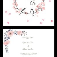 Convites e "inspiração" Para Padrinhos, Damas, etc - 1