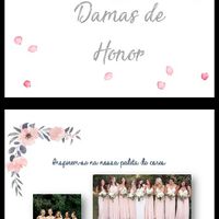 Convites e "inspiração" Para Padrinhos, Damas, etc - 3