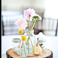 Estilo Rústico para a decoração das mesas para a festa!