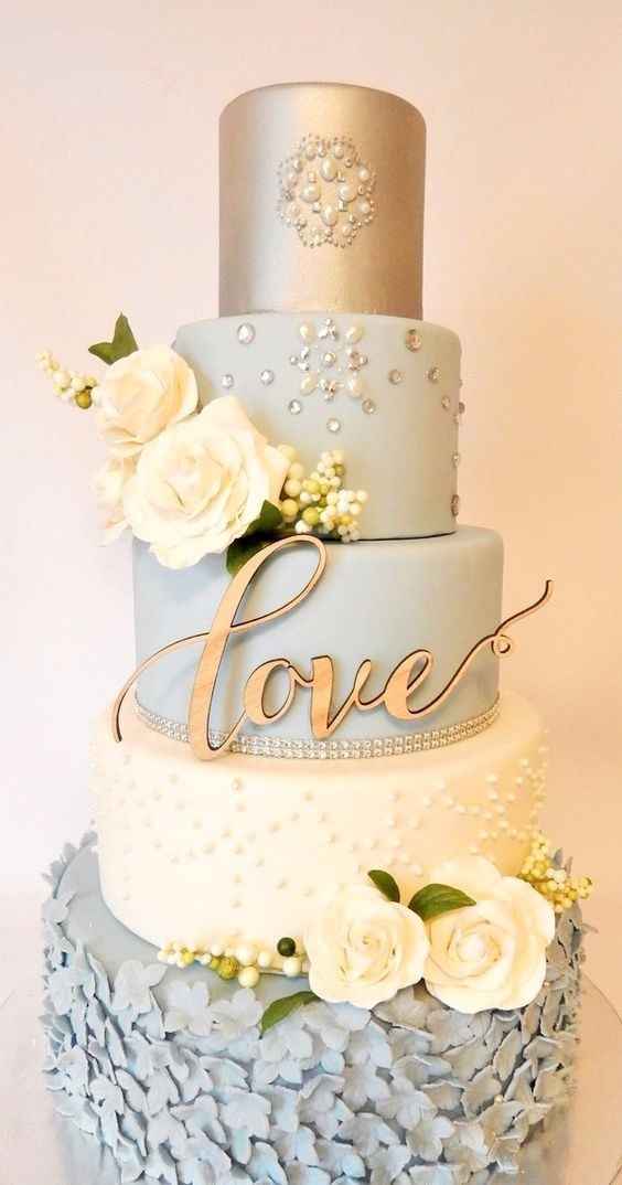 Inspiração bolo de casamento