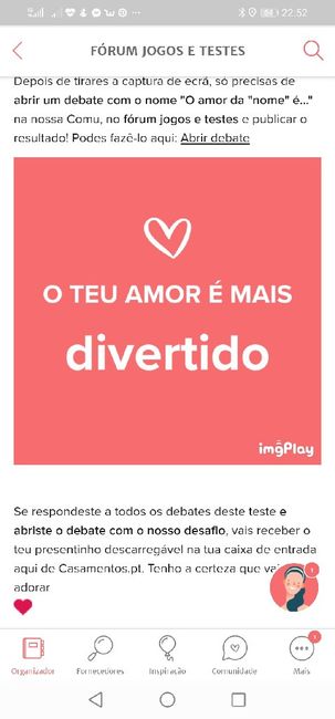 o amor da Cátia é - 1