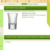  Copos de shot em vidro - 1