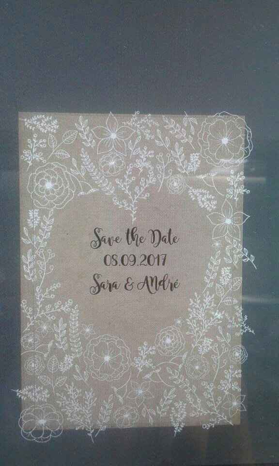 O nosso save the date - 1