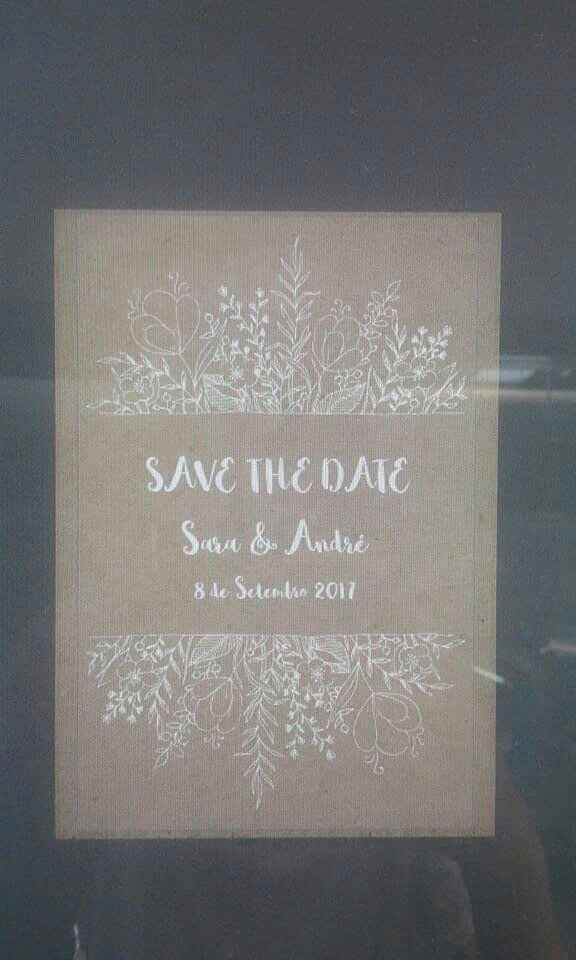 O nosso save the date - 2