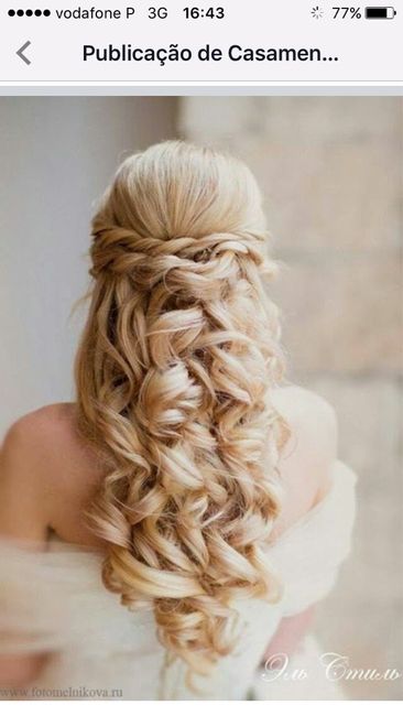Alguma noiva ja tem o penteado para o grande dia em mente ? - 1